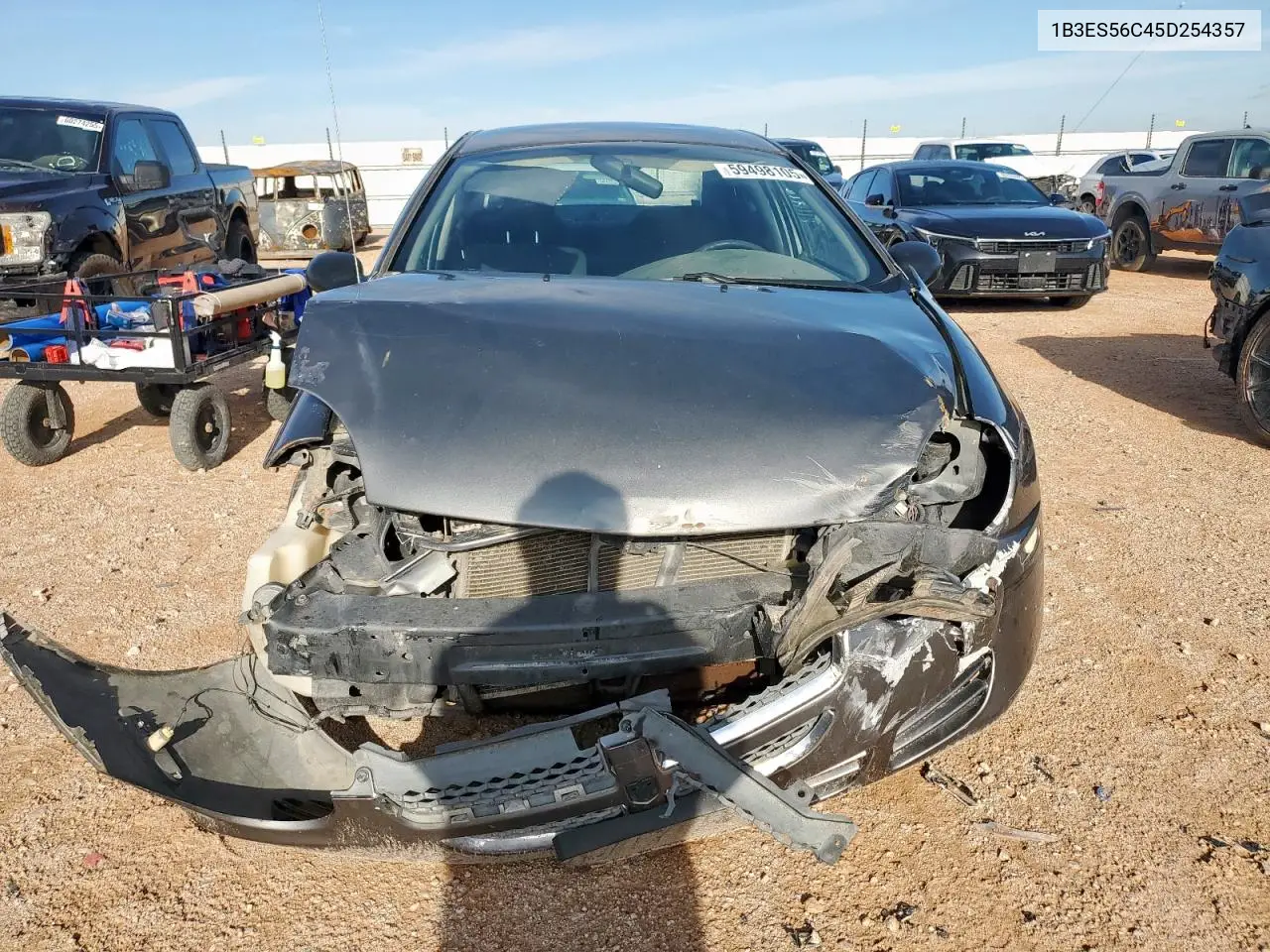 2005 Dodge Neon Sxt VIN: 1B3ES56C45D254357 Lot: 59498105