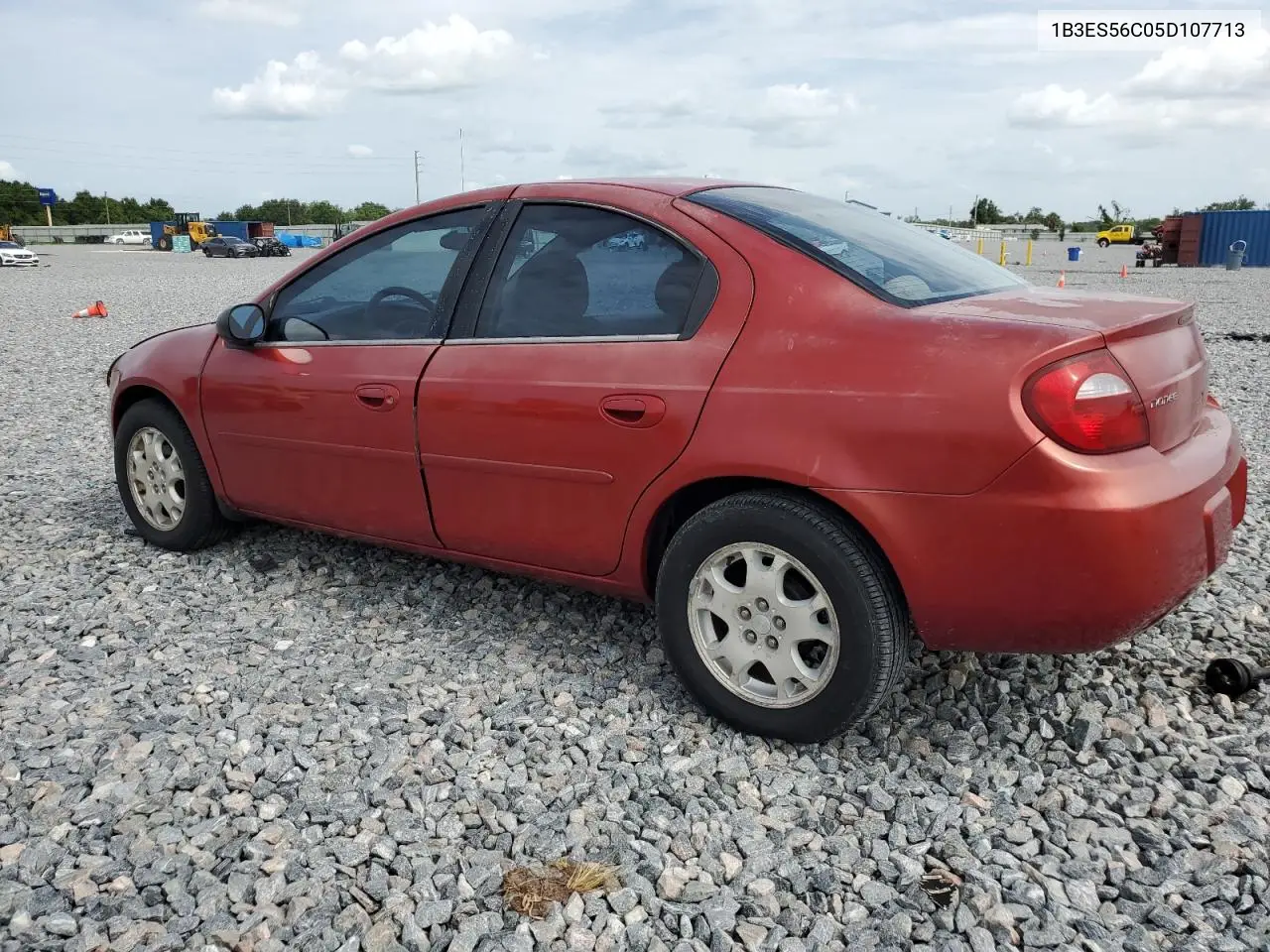 2005 Dodge Neon Sxt VIN: 1B3ES56C05D107713 Lot: 59568885