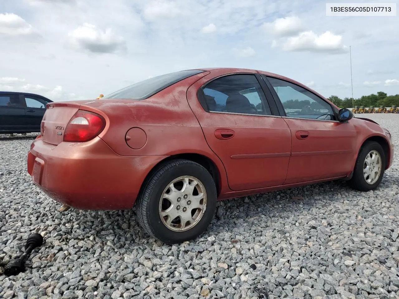 2005 Dodge Neon Sxt VIN: 1B3ES56C05D107713 Lot: 59568885