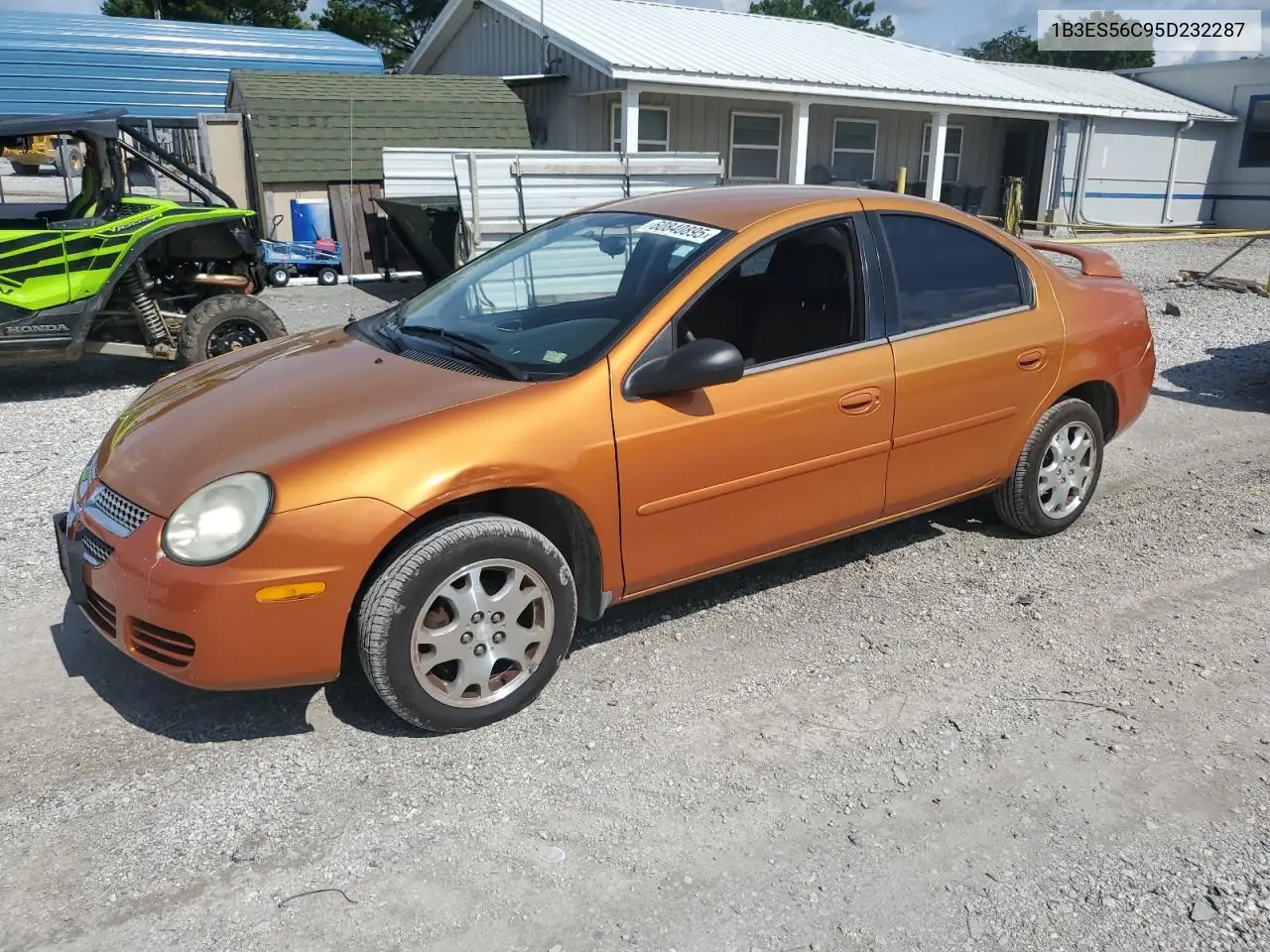 2005 Dodge Neon Sxt VIN: 1B3ES56C95D232287 Lot: 60840895