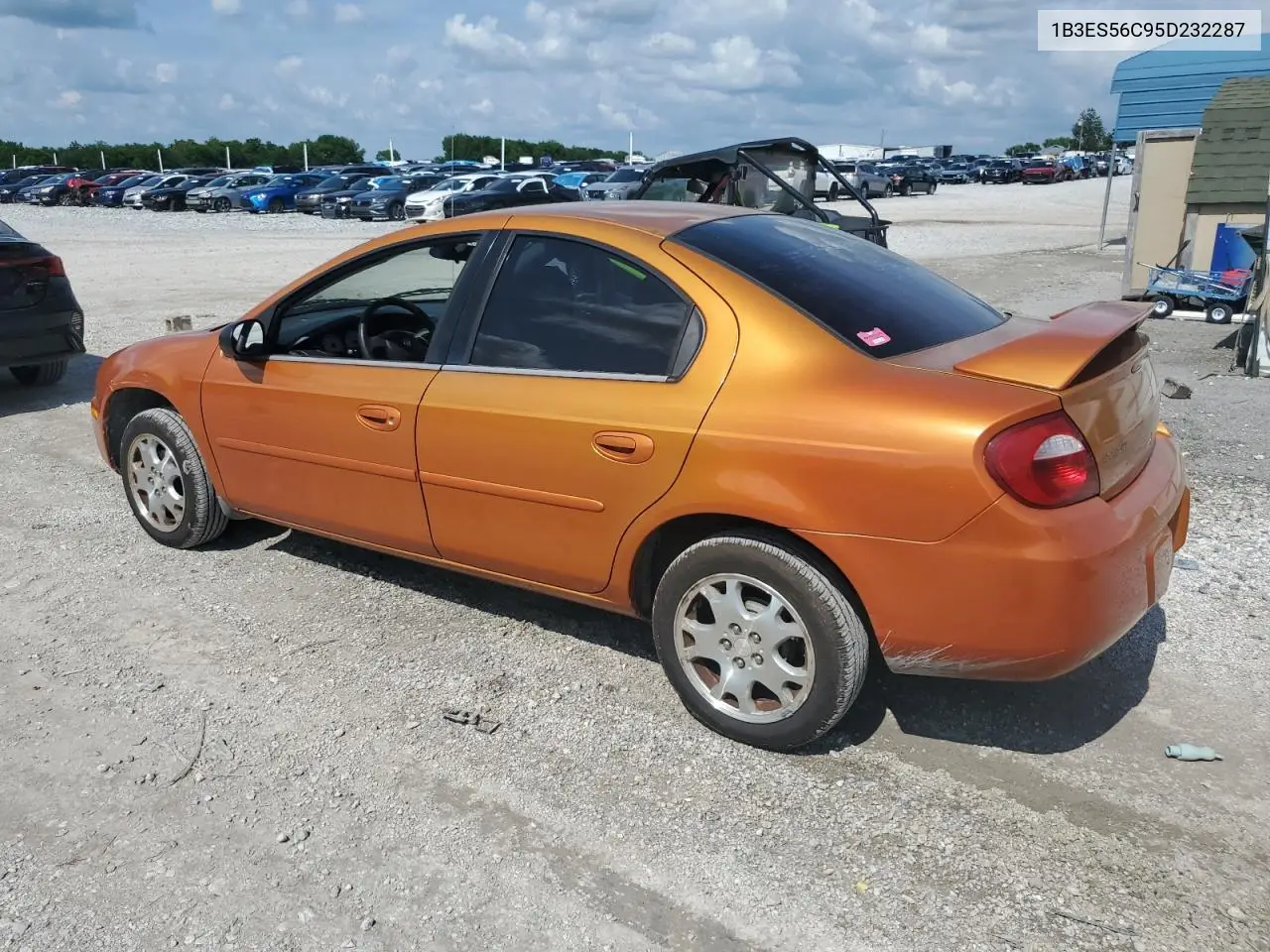 2005 Dodge Neon Sxt VIN: 1B3ES56C95D232287 Lot: 60840895