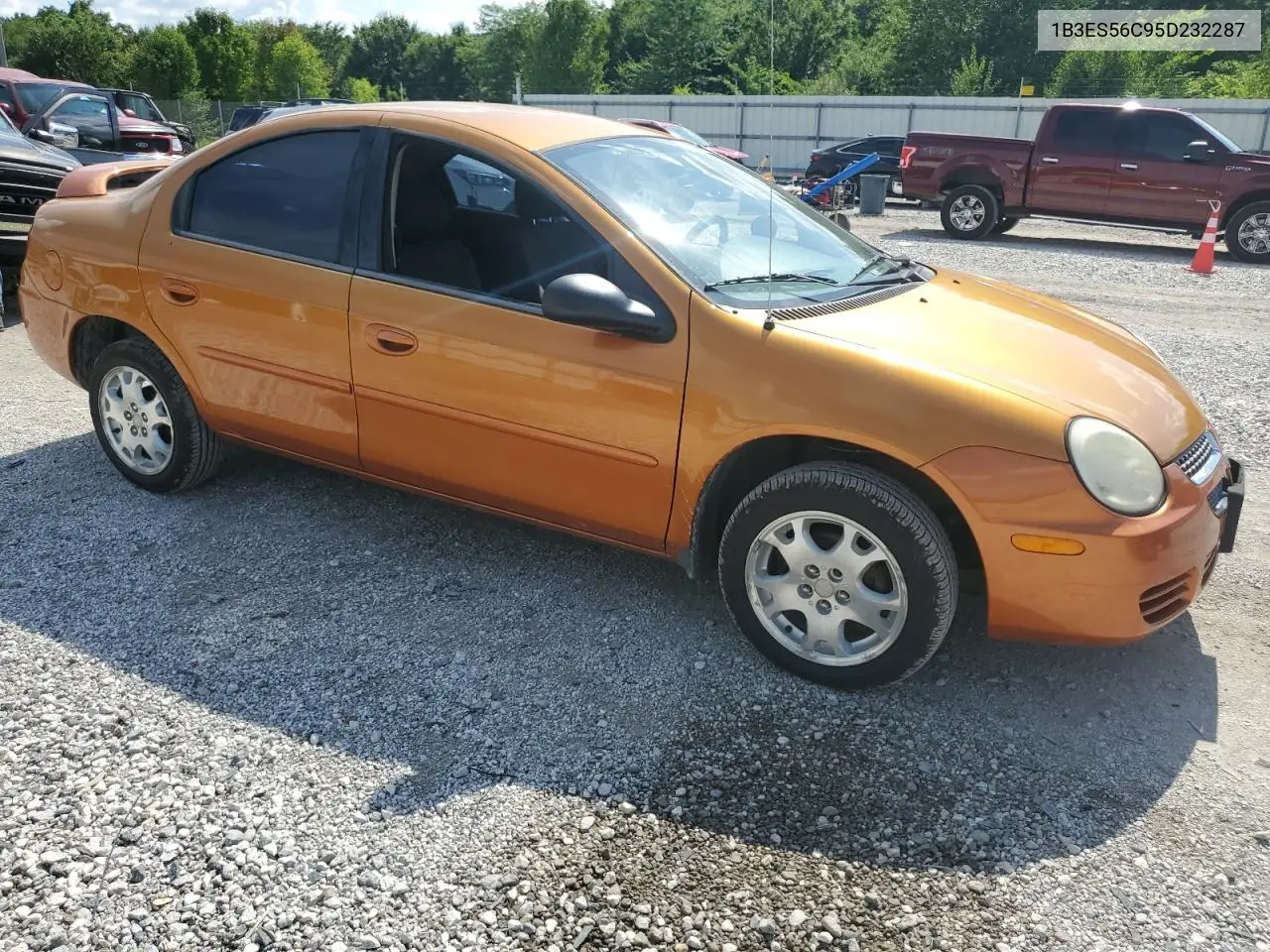 2005 Dodge Neon Sxt VIN: 1B3ES56C95D232287 Lot: 60840895