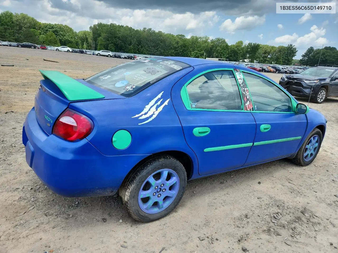 2005 Dodge Neon Sxt VIN: 1B3ES56C65D149710 Lot: 61543415