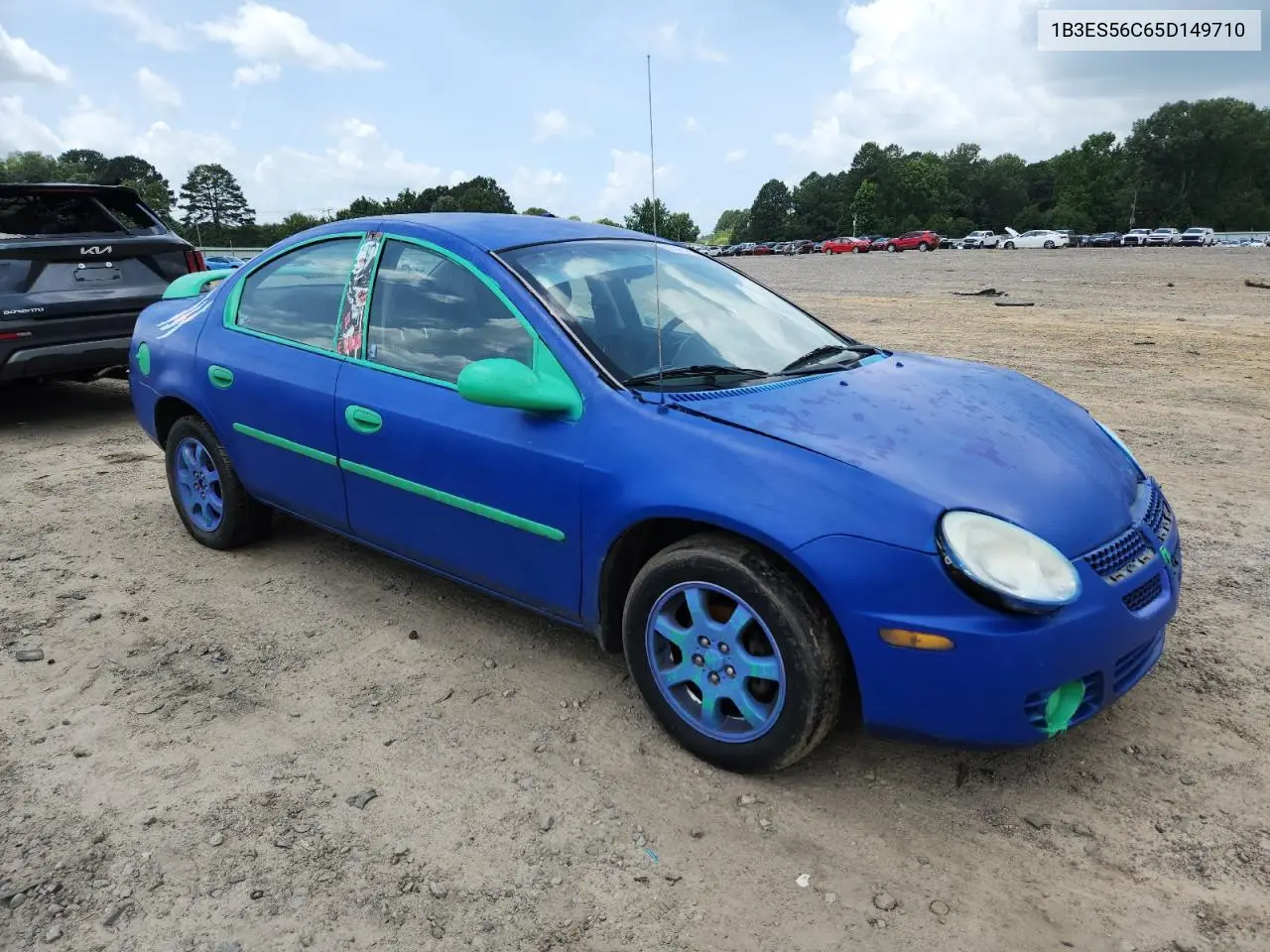 2005 Dodge Neon Sxt VIN: 1B3ES56C65D149710 Lot: 61543415