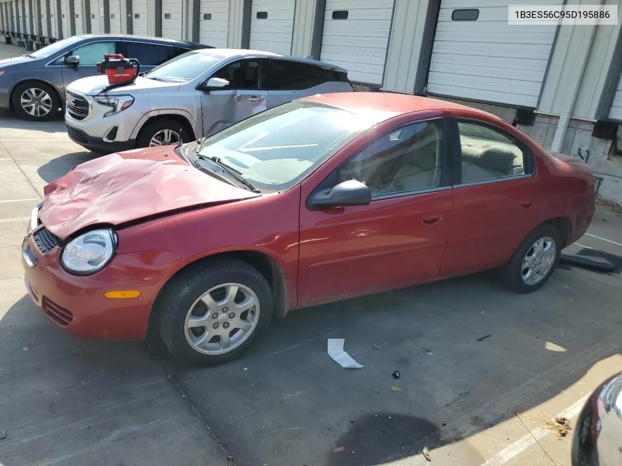2005 Dodge Neon Sxt VIN: 1B3ES56C95D195886 Lot: 62166755