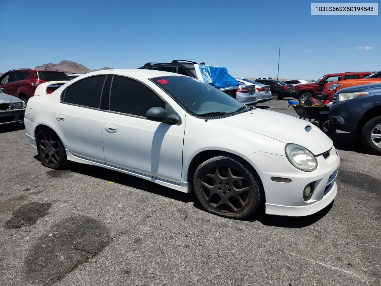 2005 Dodge Neon Srt-4 VIN: 1B3ES66SX5D194548 Lot: 63072715