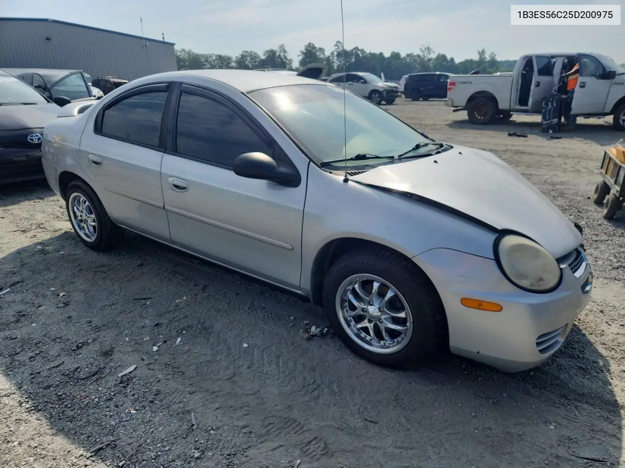 2005 Dodge Neon Sxt VIN: 1B3ES56C25D200975 Lot: 63220495