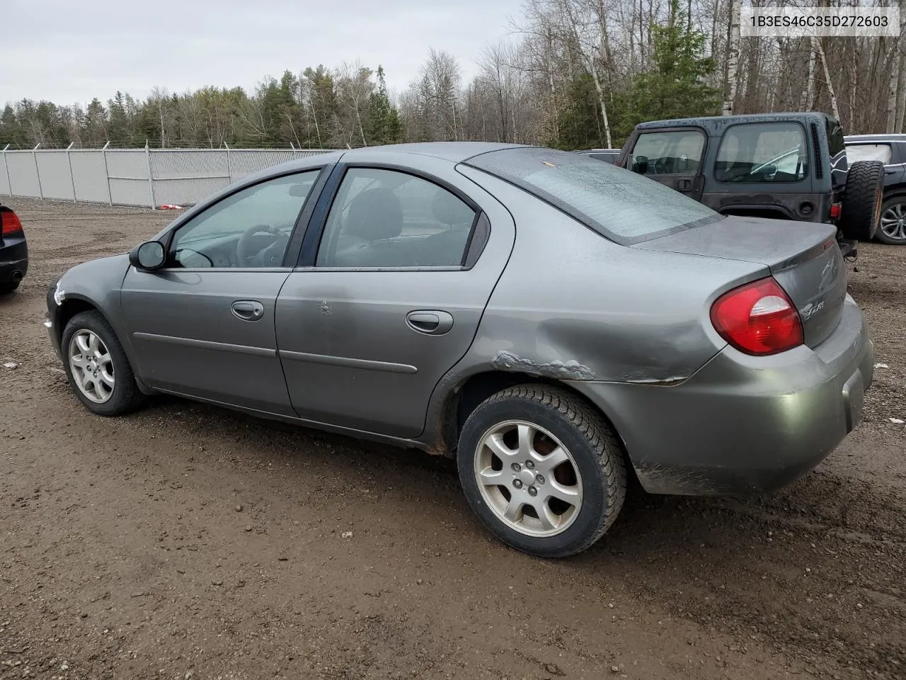 2005 Dodge Neon Sx 2.0 VIN: 1B3ES46C35D272603 Lot: 80932944