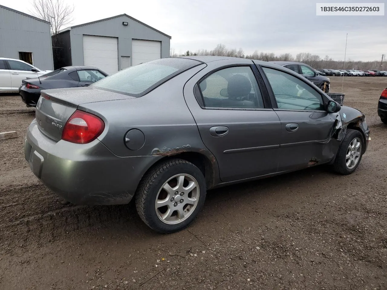 2005 Dodge Neon Sx 2.0 VIN: 1B3ES46C35D272603 Lot: 80932944