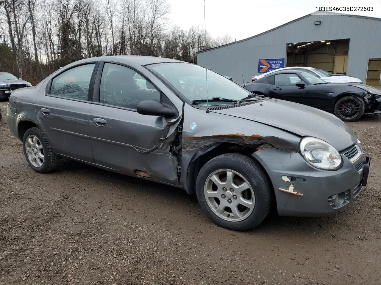 2005 Dodge Neon Sx 2.0 VIN: 1B3ES46C35D272603 Lot: 80932944