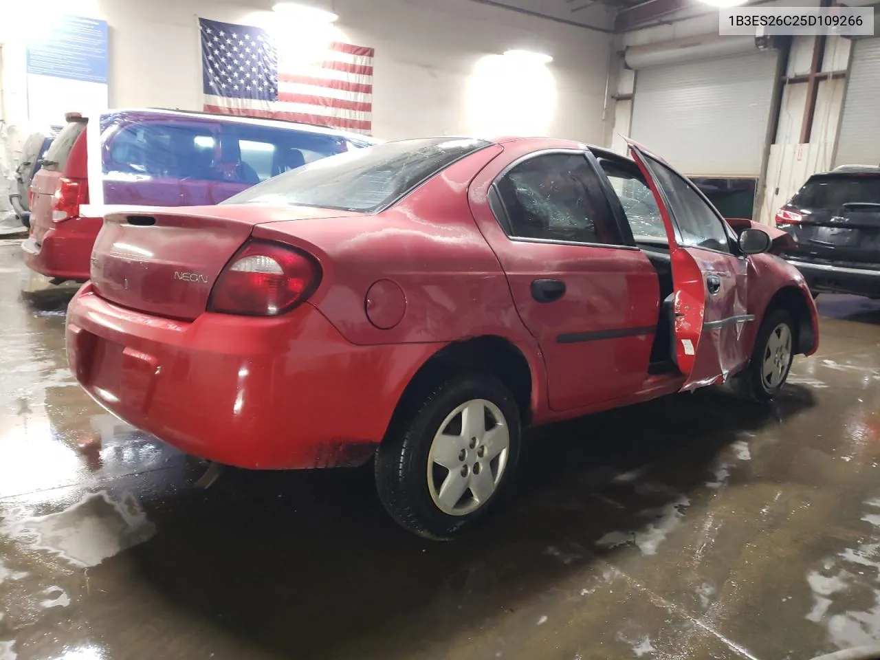 2005 Dodge Neon Base VIN: 1B3ES26C25D109266 Lot: 82995364