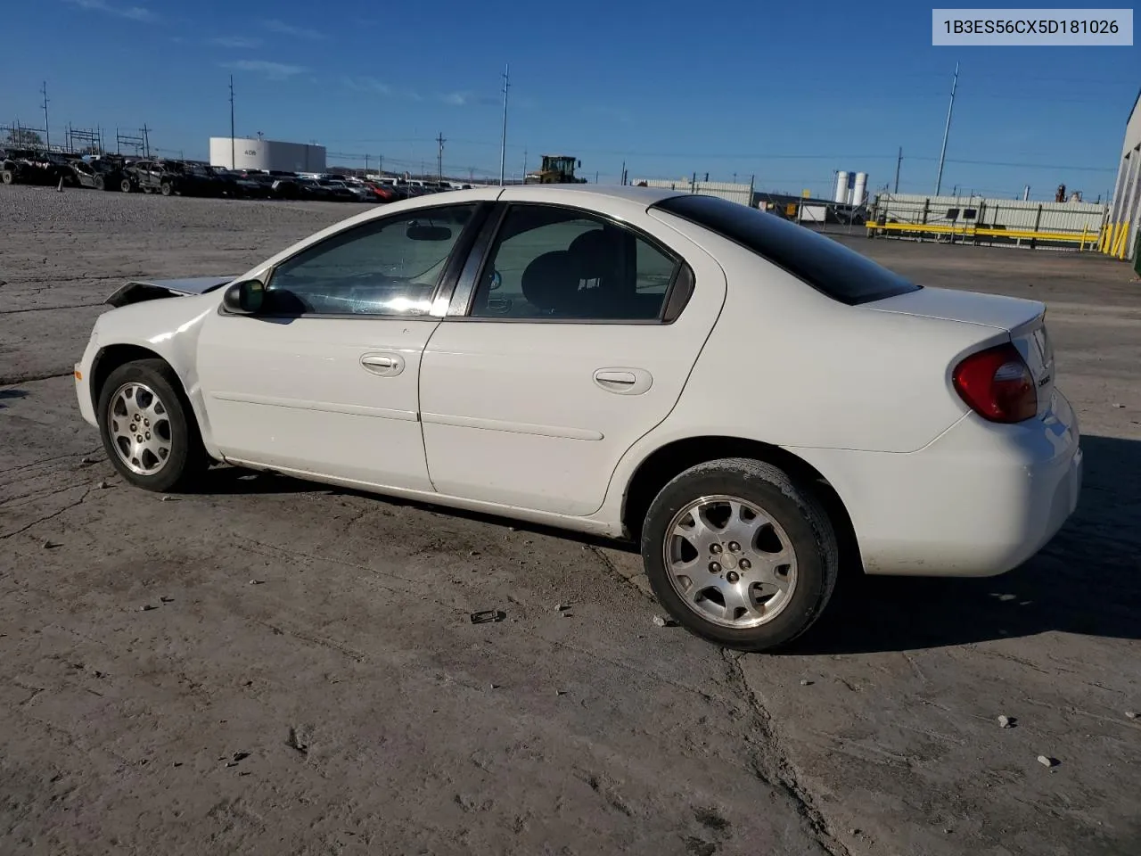 2005 Dodge Neon Sxt VIN: 1B3ES56CX5D181026 Lot: 83031744