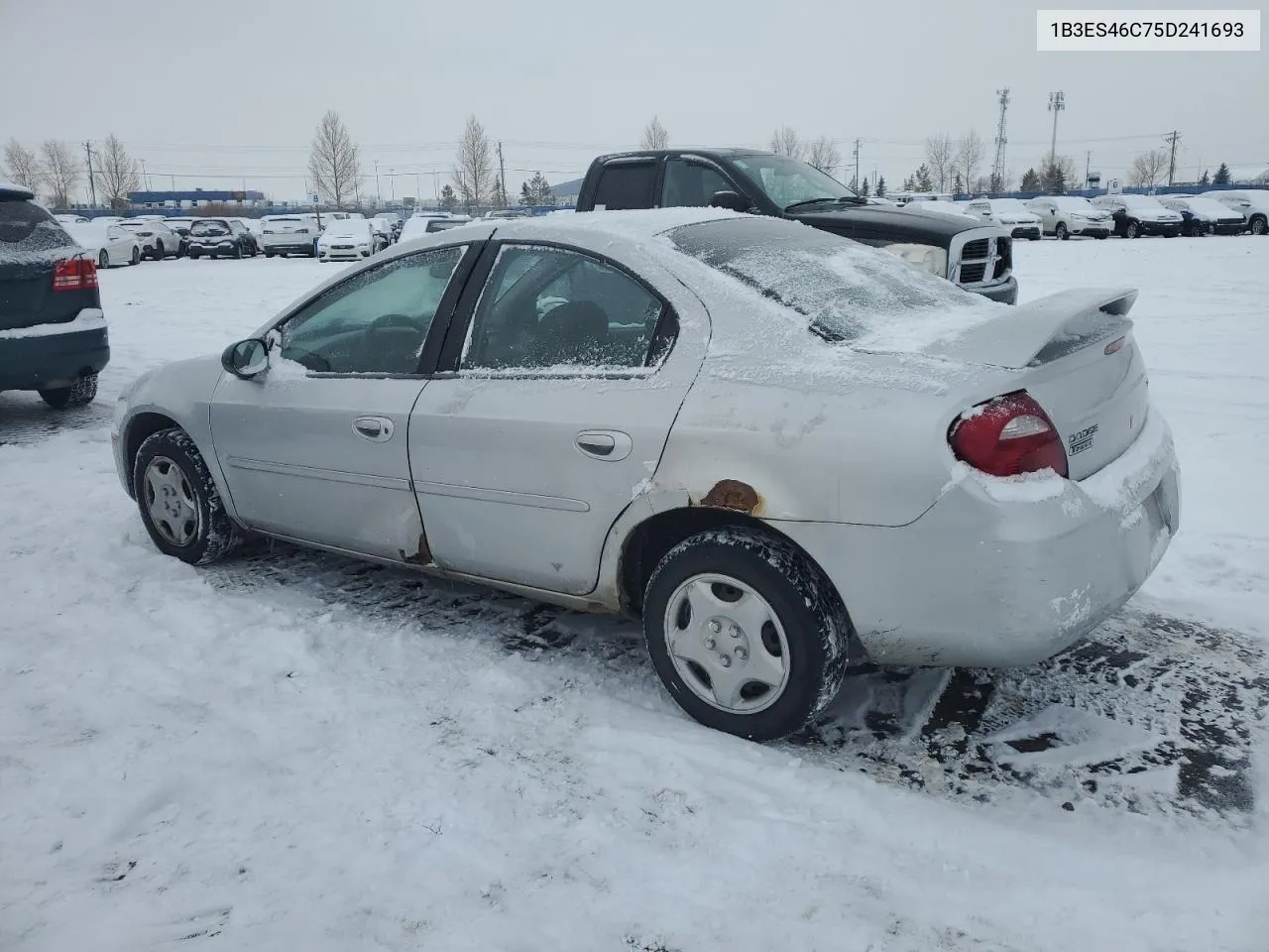 2005 Dodge Neon Sx 2.0 VIN: 1B3ES46C75D241693 Lot: 87320204