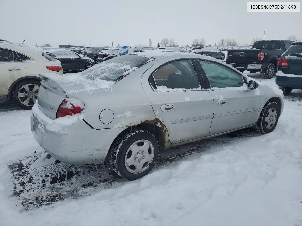 2005 Dodge Neon Sx 2.0 VIN: 1B3ES46C75D241693 Lot: 87320204