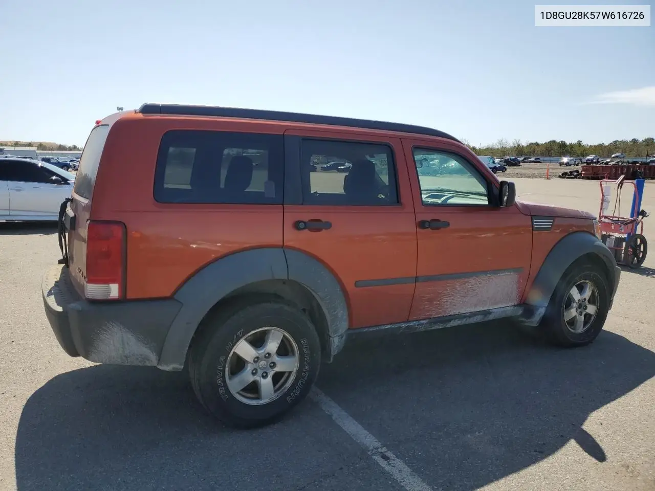 2007 Dodge Nitro Sxt VIN: 1D8GU28K57W616726 Lot: 50481125