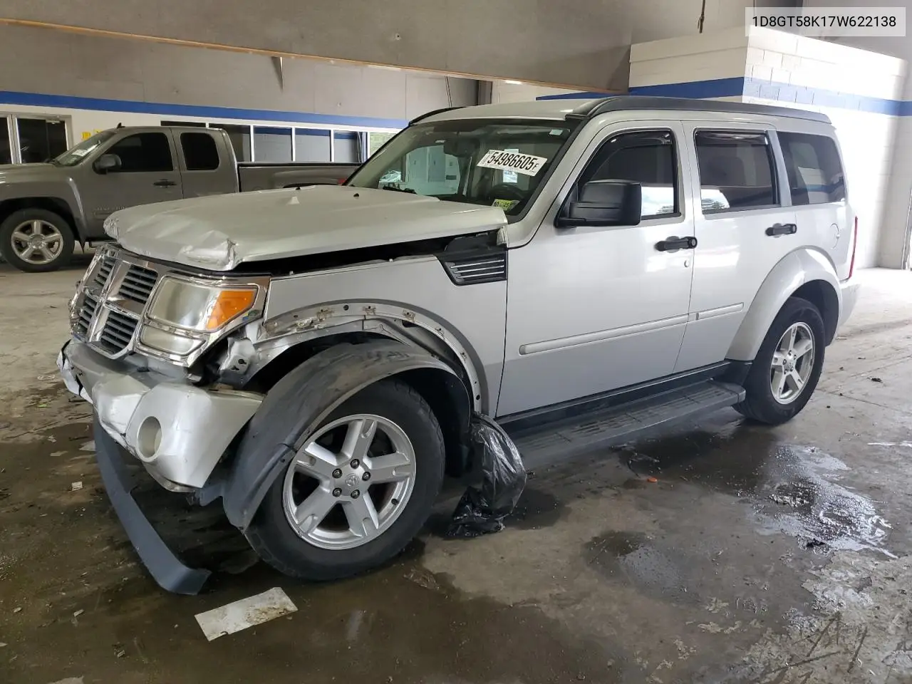 2007 Dodge Nitro Slt VIN: 1D8GT58K17W622138 Lot: 54986605