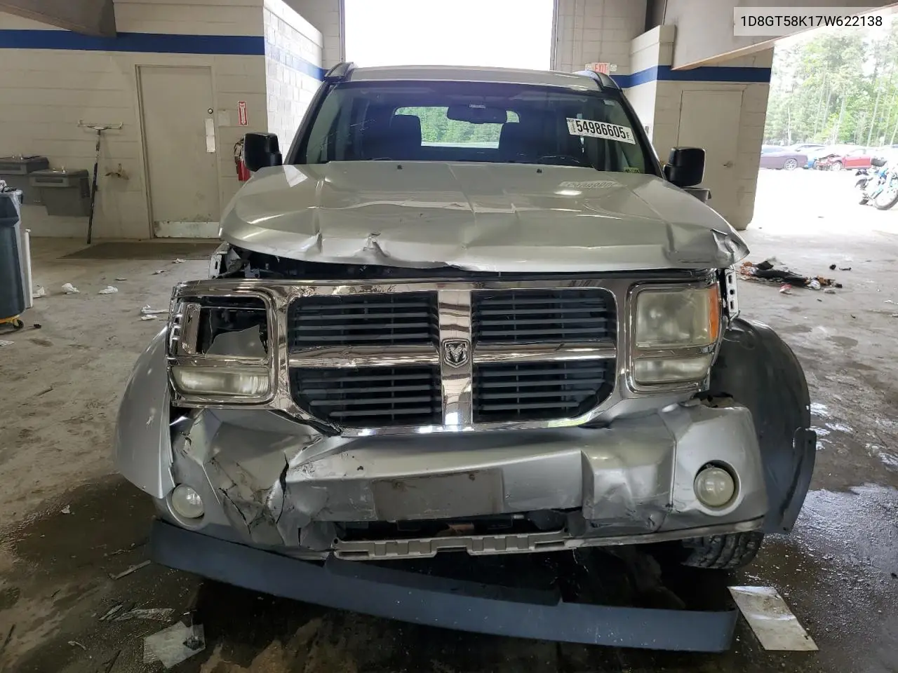 2007 Dodge Nitro Slt VIN: 1D8GT58K17W622138 Lot: 54986605