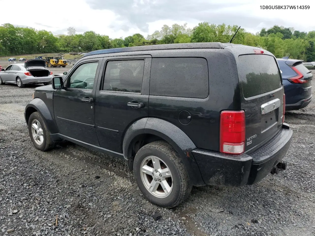 2007 Dodge Nitro Slt VIN: 1D8GU58K37W614359 Lot: 55561125