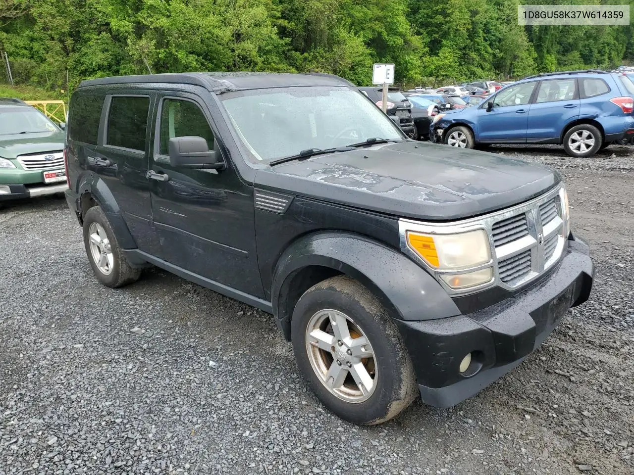 2007 Dodge Nitro Slt VIN: 1D8GU58K37W614359 Lot: 55561125