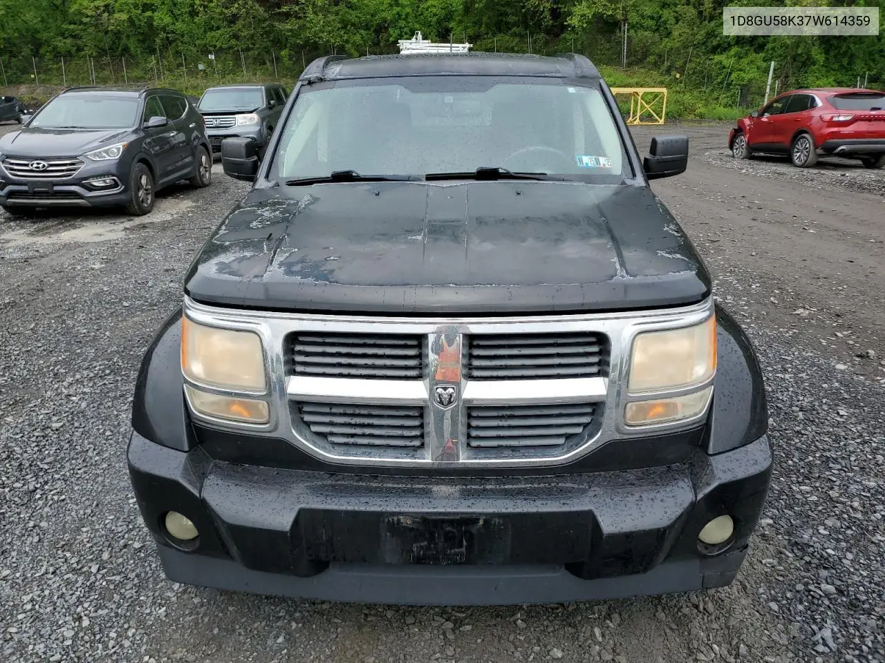 2007 Dodge Nitro Slt VIN: 1D8GU58K37W614359 Lot: 55561125