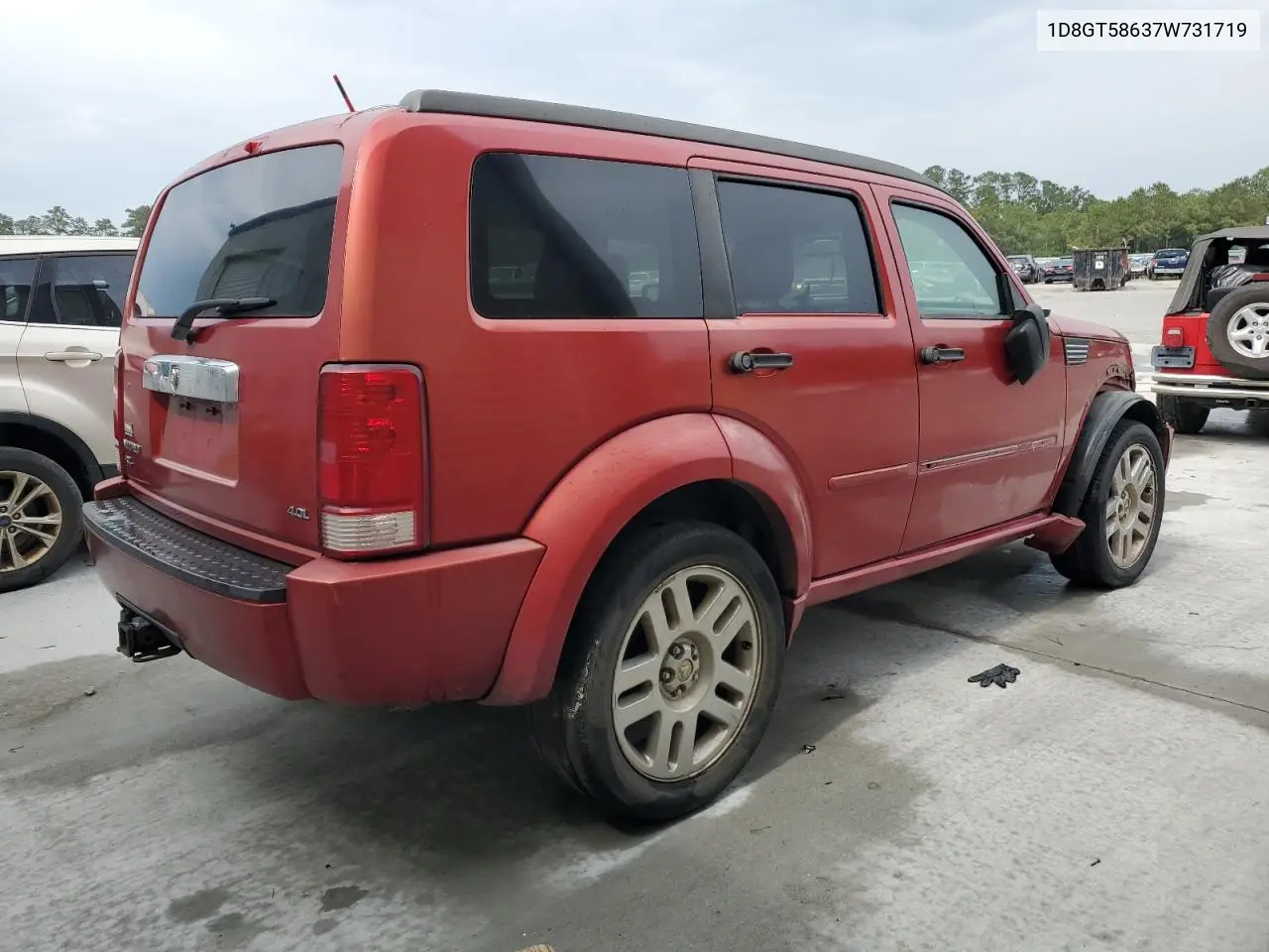2007 Dodge Nitro R/T VIN: 1D8GT58637W731719 Lot: 55774025