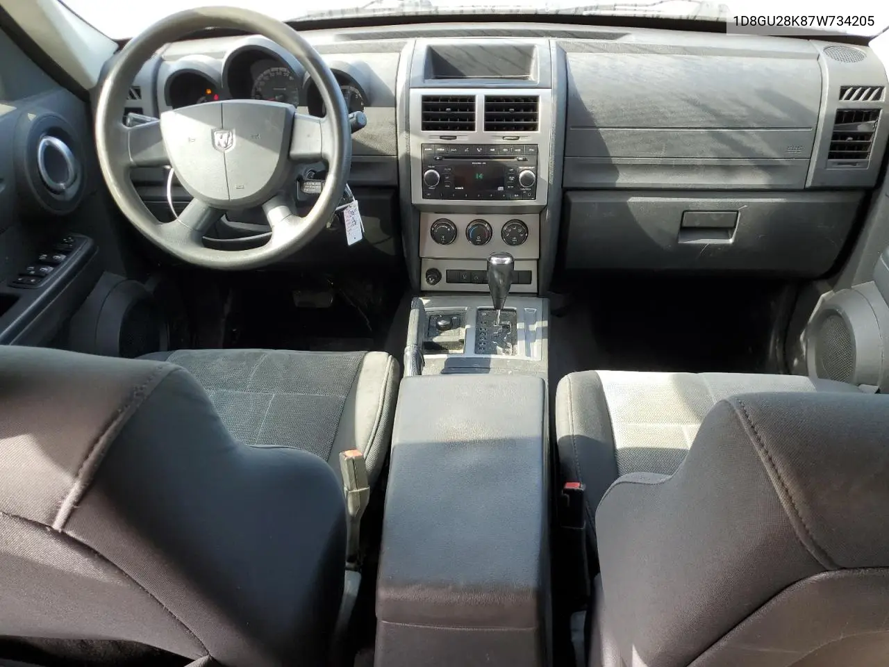 2007 Dodge Nitro Sxt VIN: 1D8GU28K87W734205 Lot: 55851035
