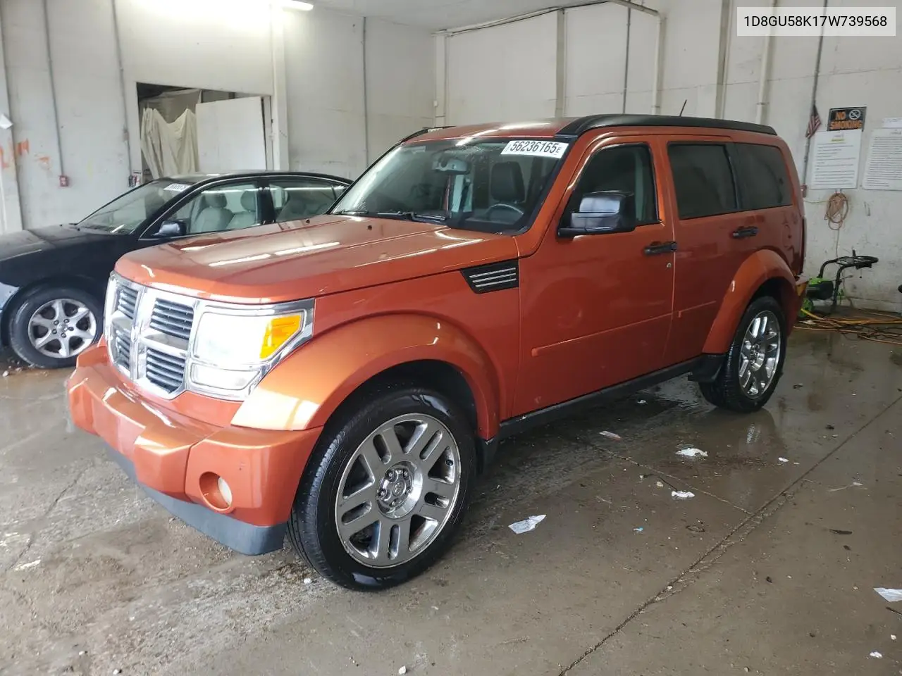 2007 Dodge Nitro Slt VIN: 1D8GU58K17W739568 Lot: 56236165