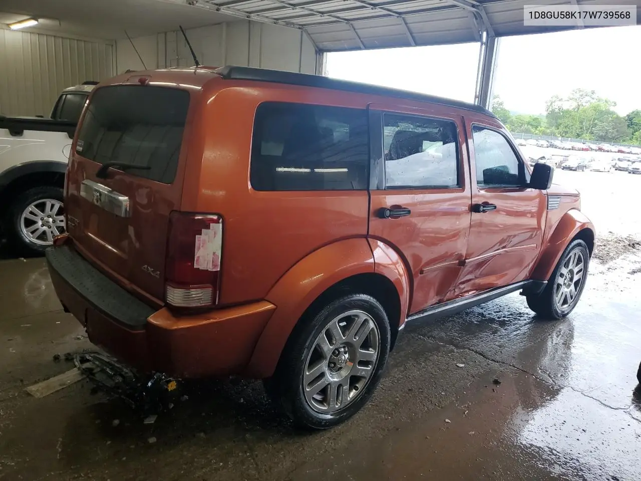 2007 Dodge Nitro Slt VIN: 1D8GU58K17W739568 Lot: 56236165