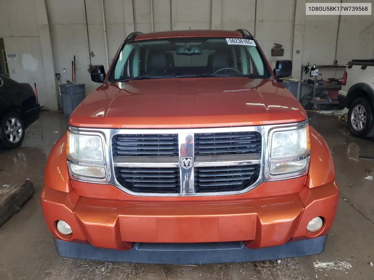2007 Dodge Nitro Slt VIN: 1D8GU58K17W739568 Lot: 56236165