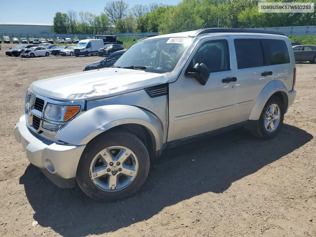 2007 Dodge Nitro Slt VIN: 1D8GU58K57W552253 Lot: 56277025