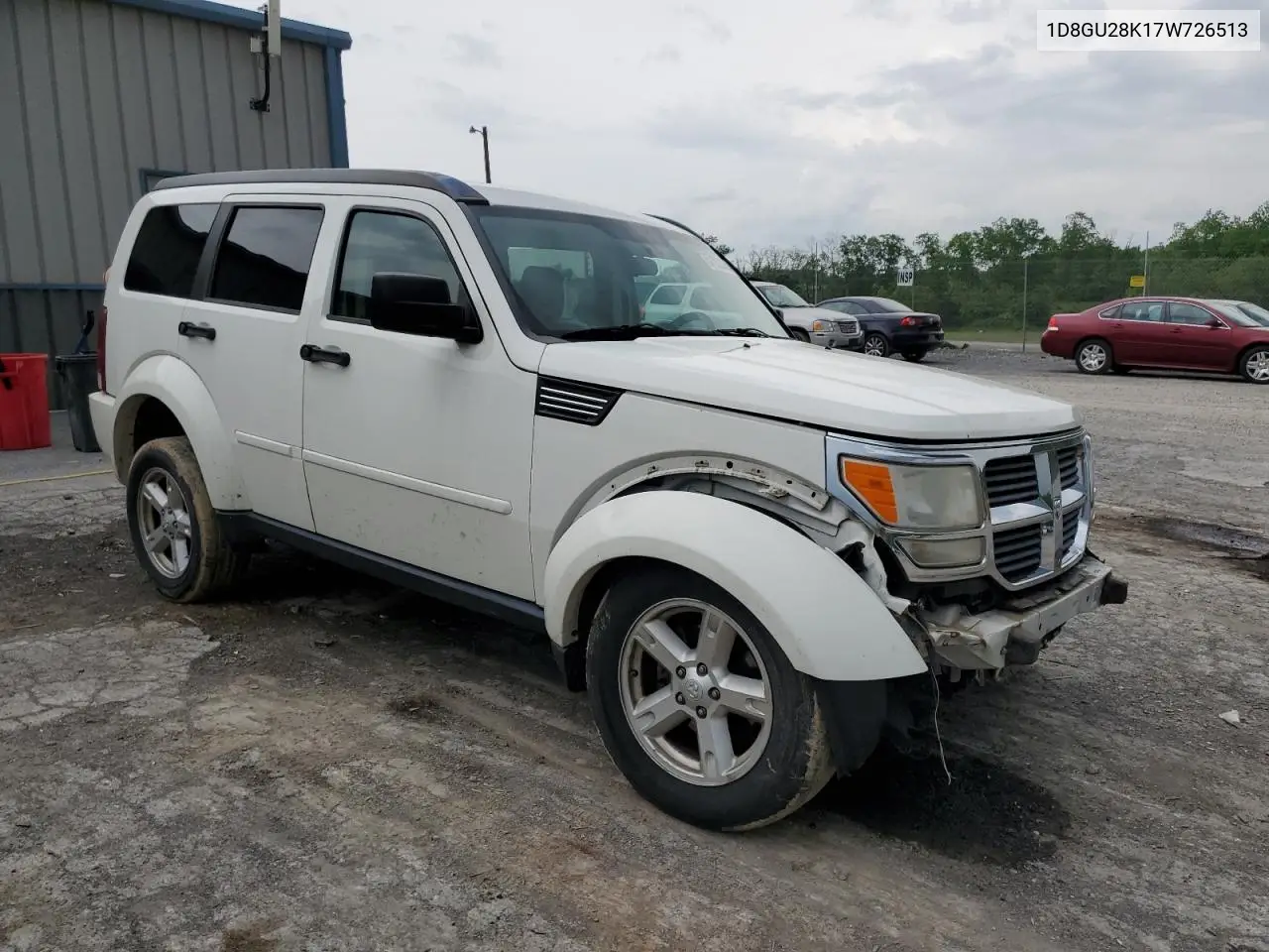 2007 Dodge Nitro Sxt VIN: 1D8GU28K17W726513 Lot: 57329395