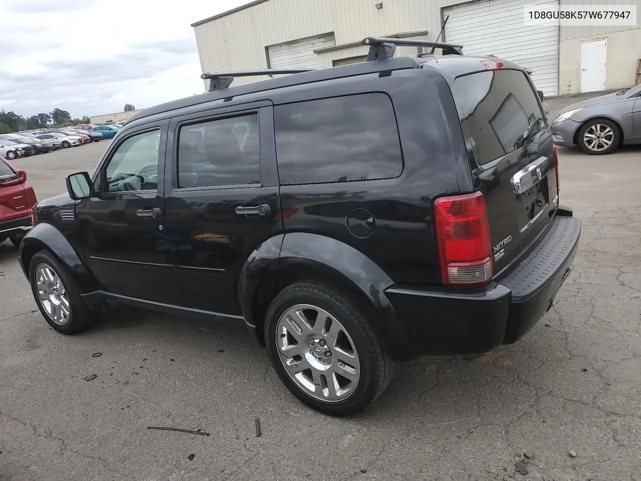 2007 Dodge Nitro Slt VIN: 1D8GU58K57W677947 Lot: 59981445