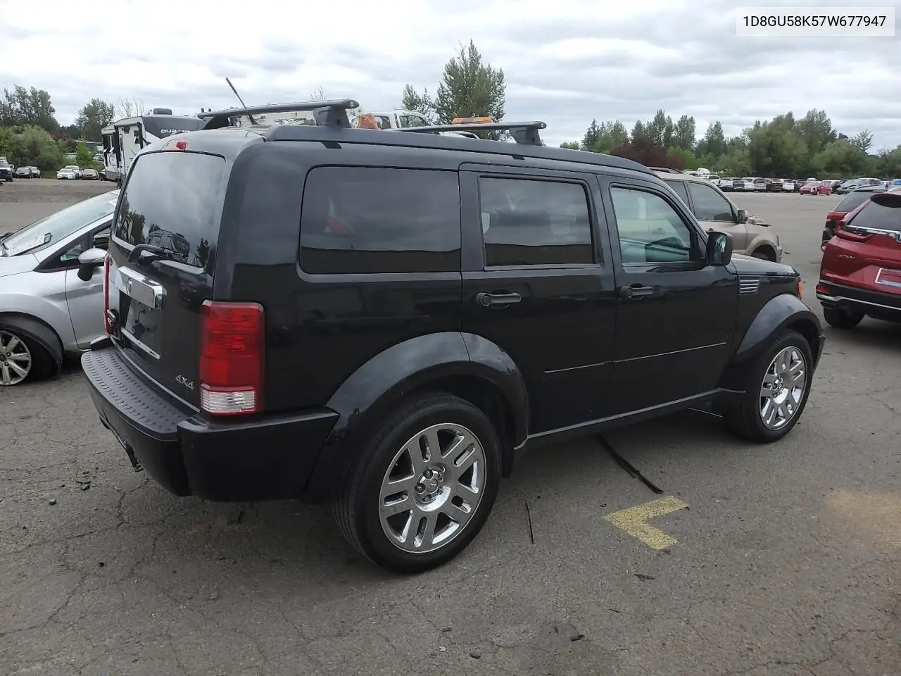 2007 Dodge Nitro Slt VIN: 1D8GU58K57W677947 Lot: 59981445