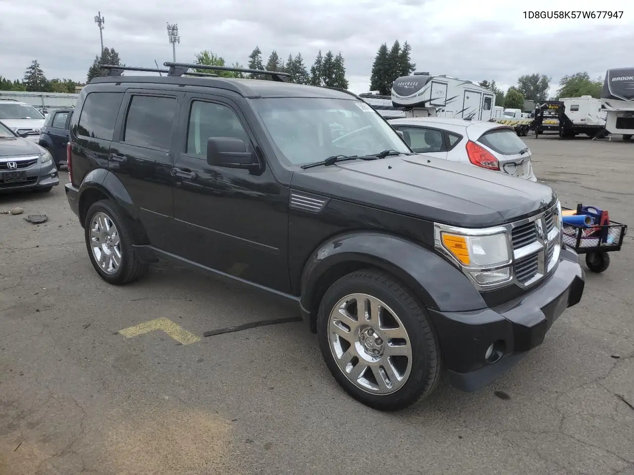 2007 Dodge Nitro Slt VIN: 1D8GU58K57W677947 Lot: 59981445