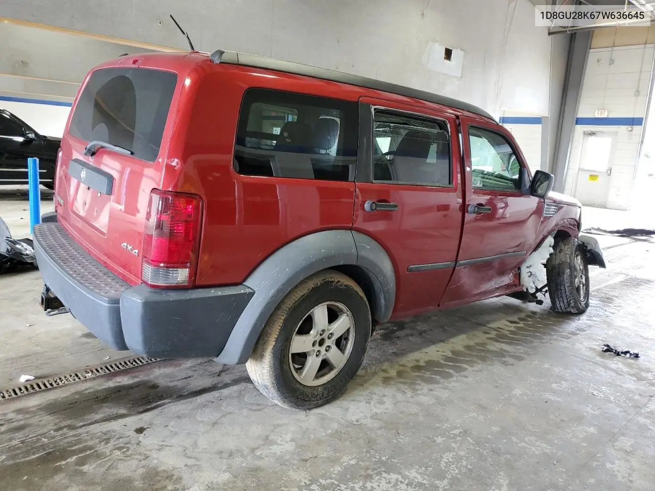 2007 Dodge Nitro Sxt VIN: 1D8GU28K67W636645 Lot: 60448305
