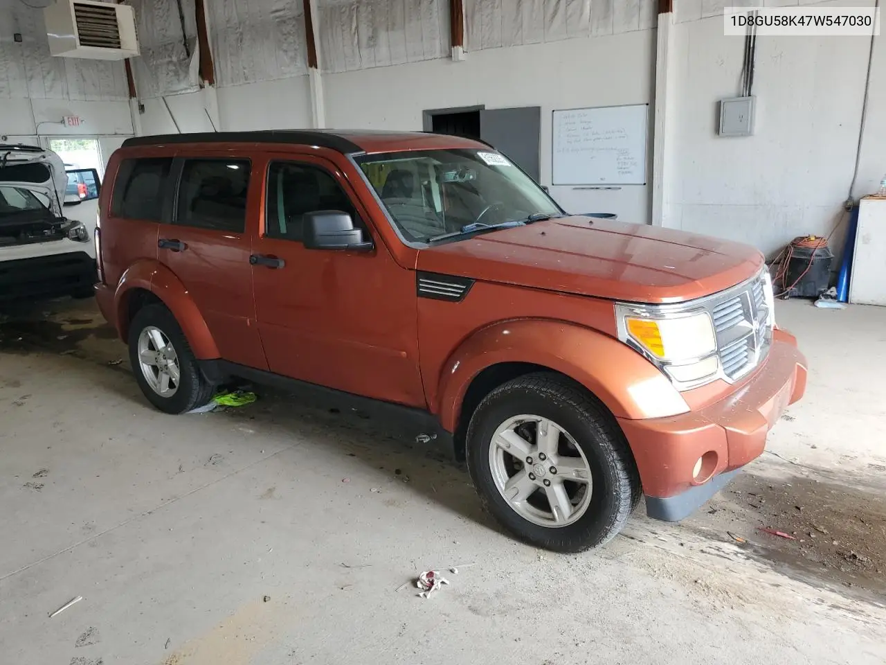 2007 Dodge Nitro Slt VIN: 1D8GU58K47W547030 Lot: 61562225
