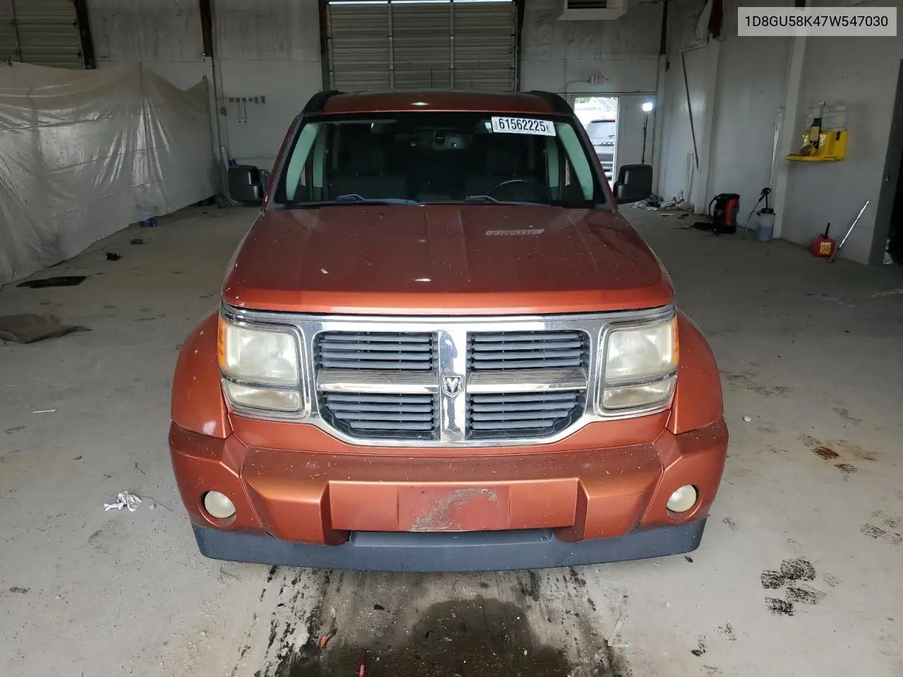 2007 Dodge Nitro Slt VIN: 1D8GU58K47W547030 Lot: 61562225
