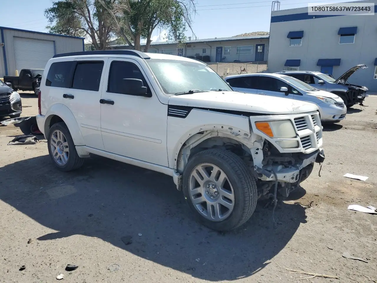 2007 Dodge Nitro R/T VIN: 1D8GT58637W723443 Lot: 61571965