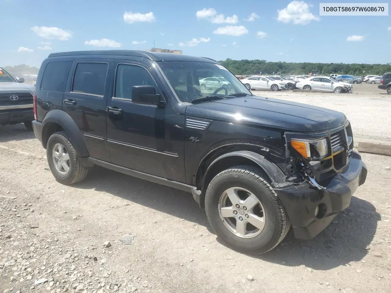 2007 Dodge Nitro R/T VIN: 1D8GT58697W608670 Lot: 61739665