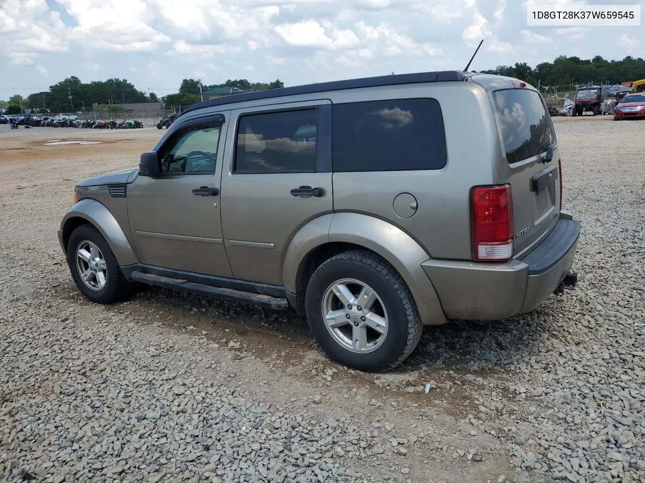 2007 Dodge Nitro Sxt VIN: 1D8GT28K37W659545 Lot: 61988235