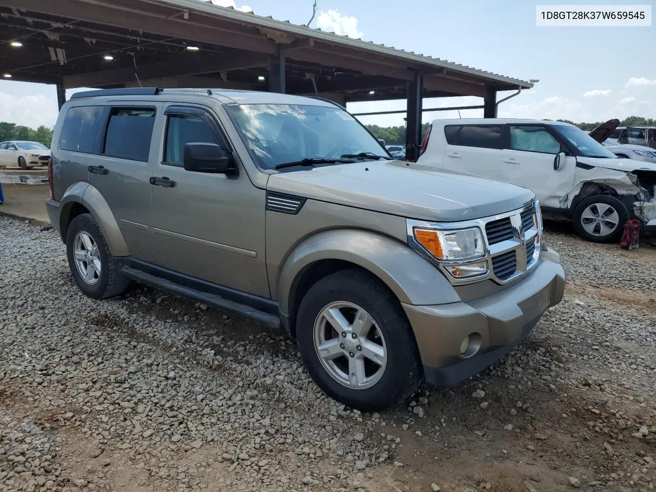 2007 Dodge Nitro Sxt VIN: 1D8GT28K37W659545 Lot: 61988235