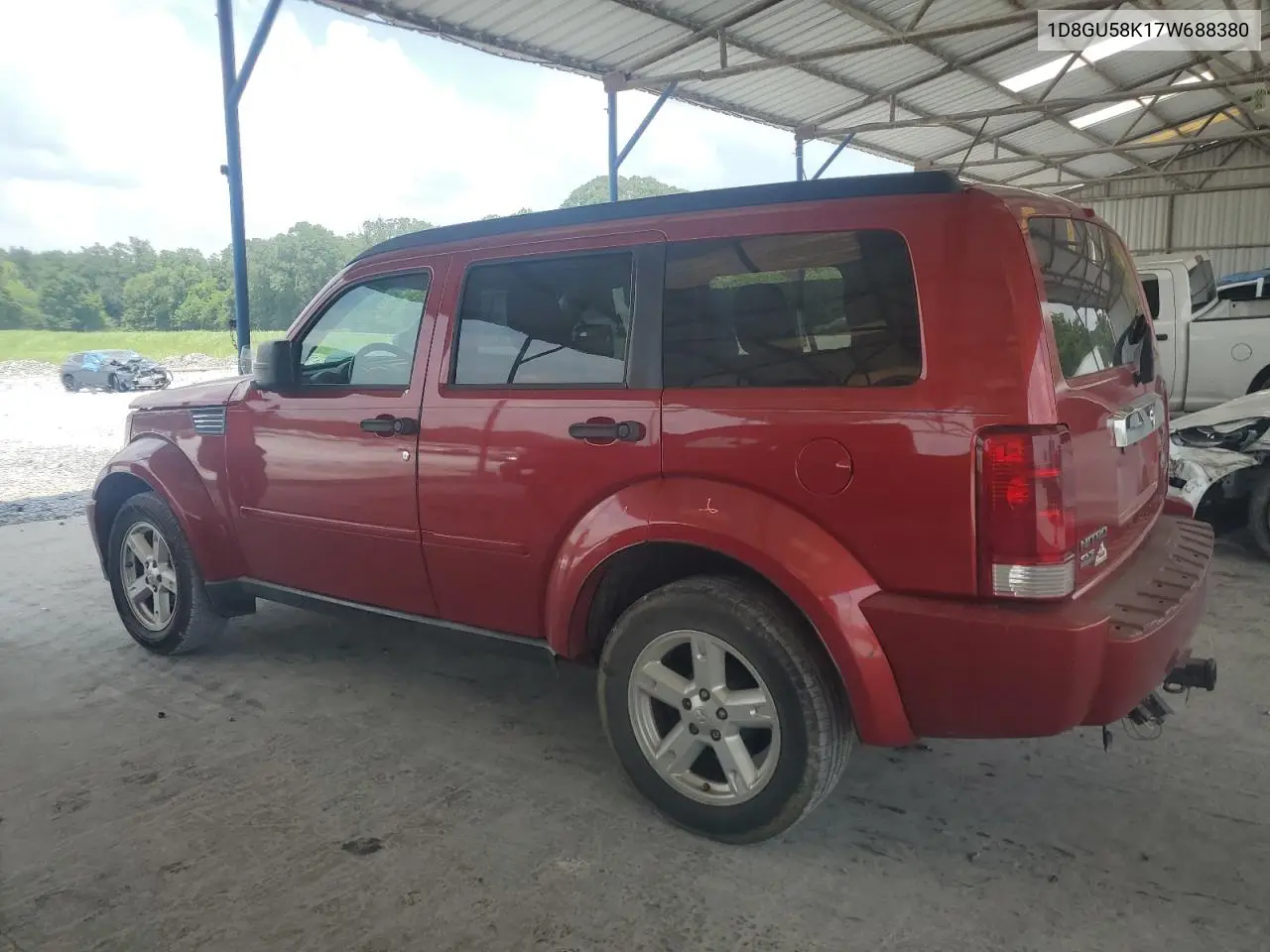 2007 Dodge Nitro Slt VIN: 1D8GU58K17W688380 Lot: 61989985