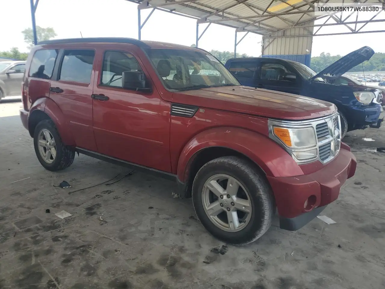 2007 Dodge Nitro Slt VIN: 1D8GU58K17W688380 Lot: 61989985