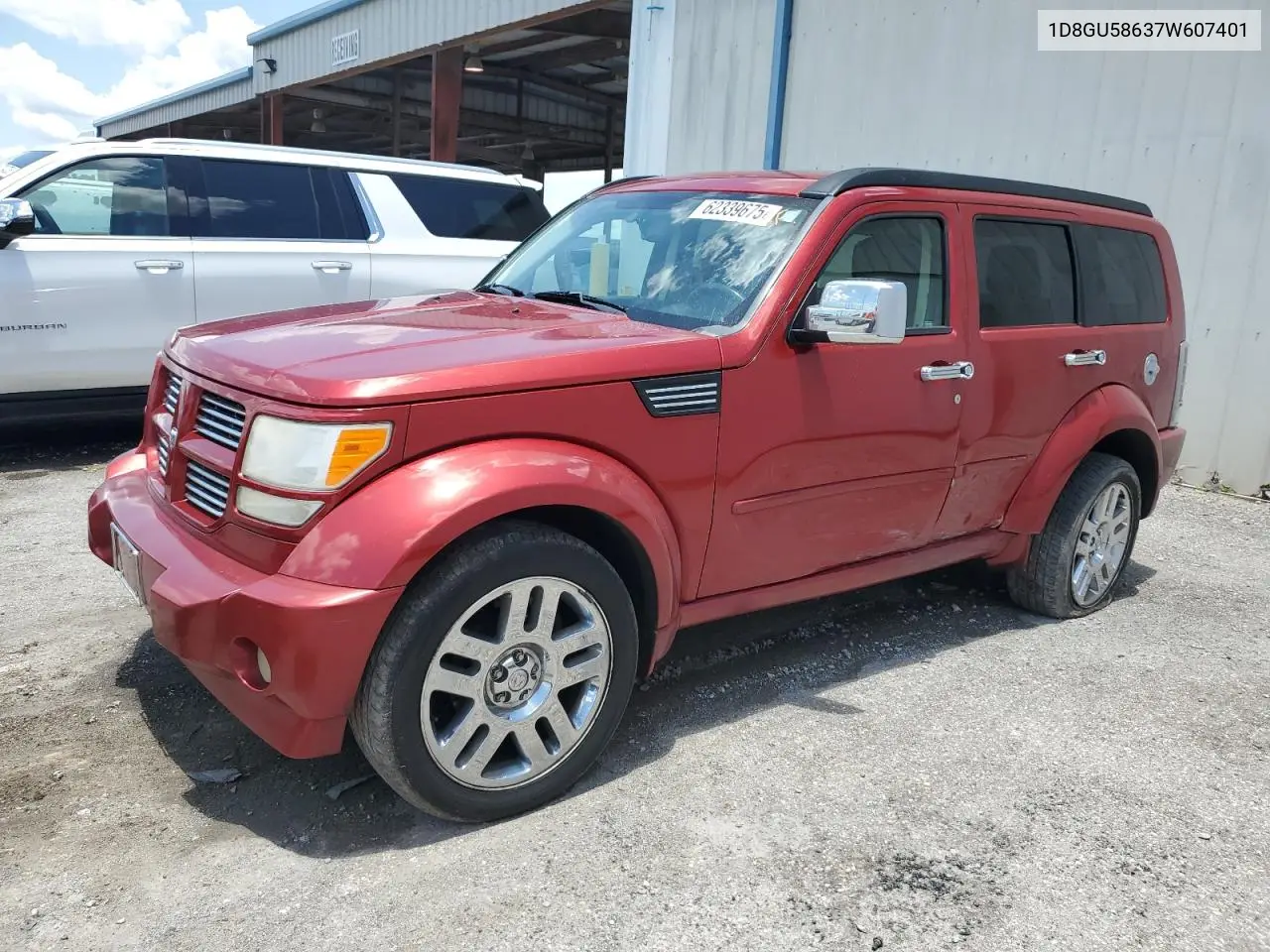 2007 Dodge Nitro R/T VIN: 1D8GU58637W607401 Lot: 62339675