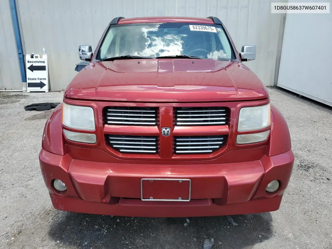 2007 Dodge Nitro R/T VIN: 1D8GU58637W607401 Lot: 62339675