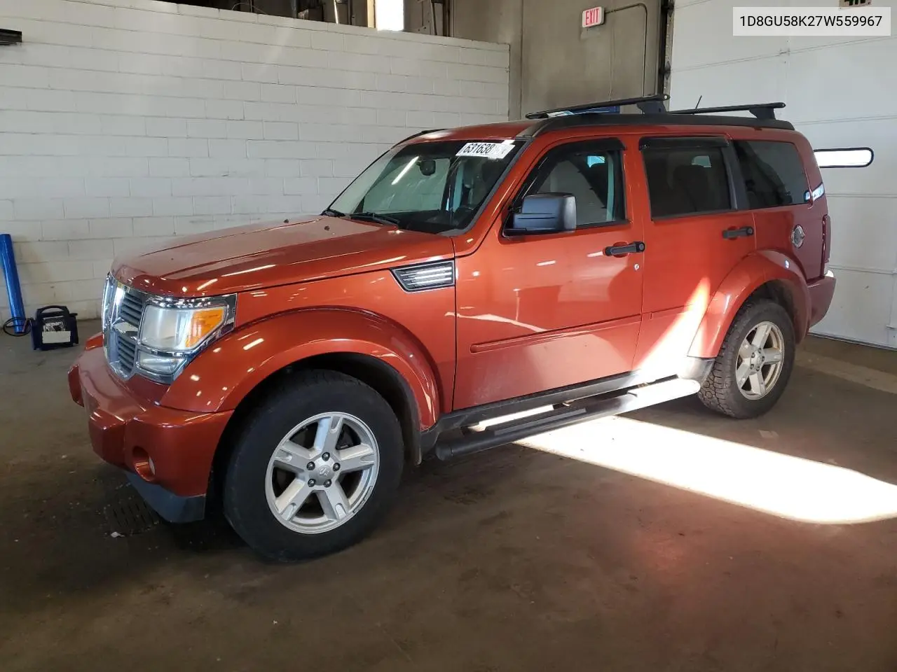 2007 Dodge Nitro Slt VIN: 1D8GU58K27W559967 Lot: 63163815