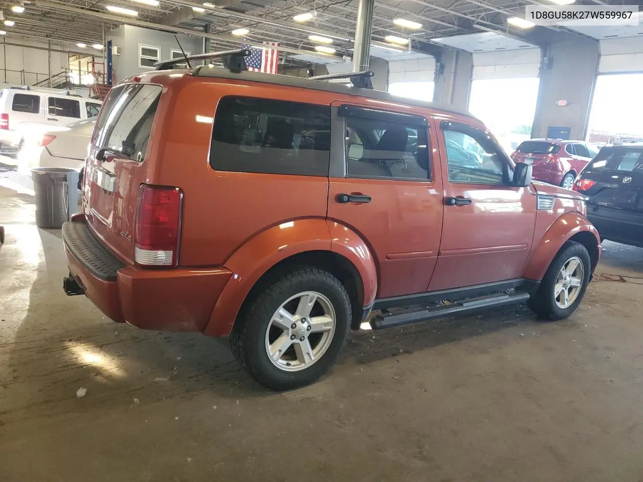 2007 Dodge Nitro Slt VIN: 1D8GU58K27W559967 Lot: 63163815
