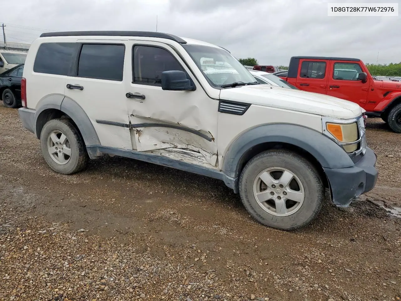 2007 Dodge Nitro Sxt VIN: 1D8GT28K77W672976 Lot: 63496245