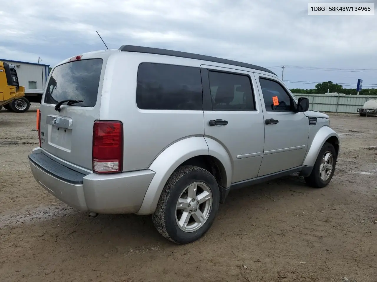 2008 Dodge Nitro Slt VIN: 1D8GT58K48W134965 Lot: 55489515