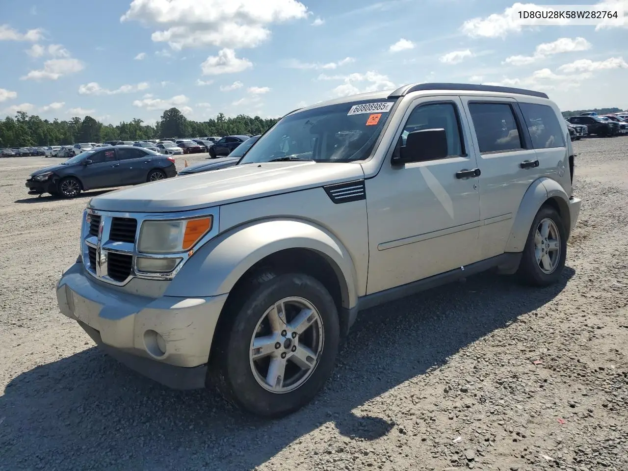 2008 Dodge Nitro Sxt VIN: 1D8GU28K58W282764 Lot: 60808985